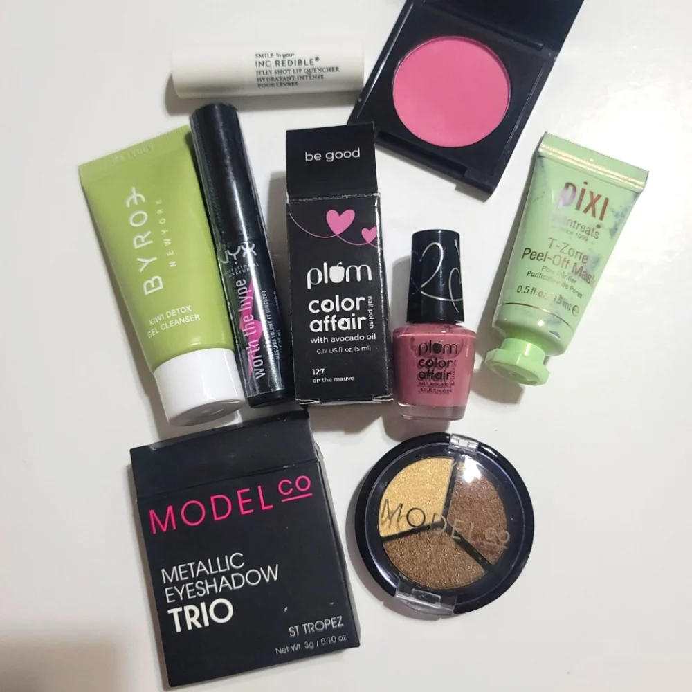 Cosmetics/ Skincare‎ Bundle Manifested Mascara Cleanser Nail Lip Blush Eyeshadow